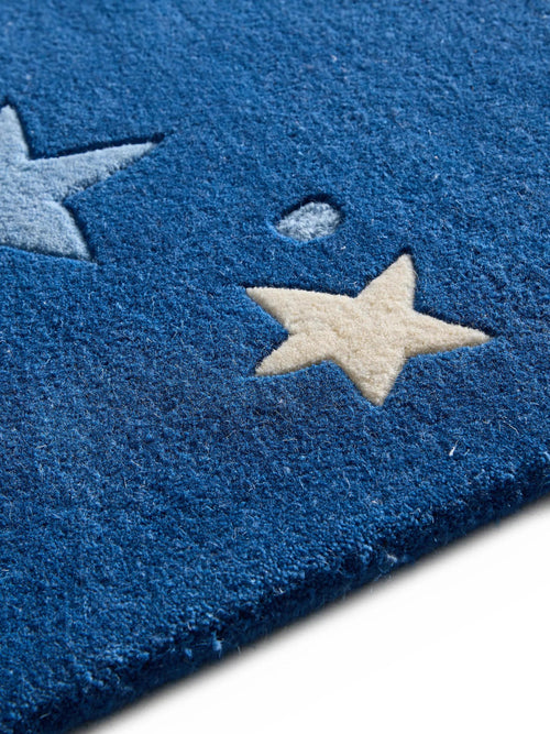 benuta kindervloerkleed Alex - blauw - 160x230 cm