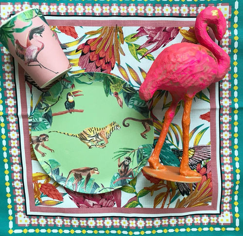 Catchii Kids Plate Bamboo 21 cm Green