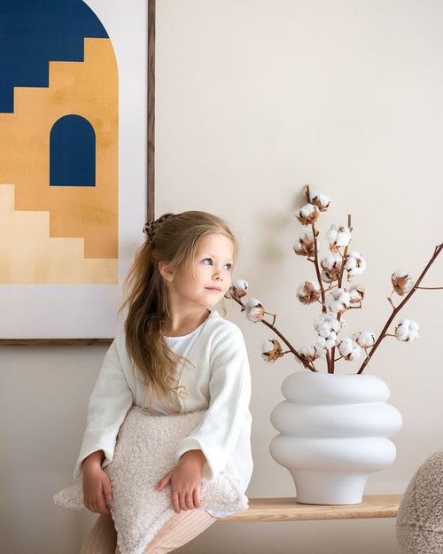 Wigiwama Ster Kussen - Crème - vtwonen shop