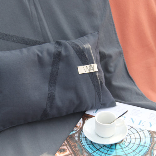 WAY strandkussen - 40 x 25 cm - Charcoal