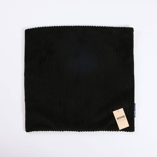 HOME DELUXE Koordkussenhoes LILO - Zwart