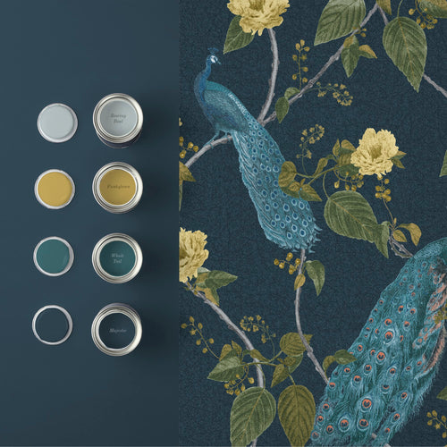 Graham & Brown Vliesbehang - Resplendence Navy - 10mx52cm