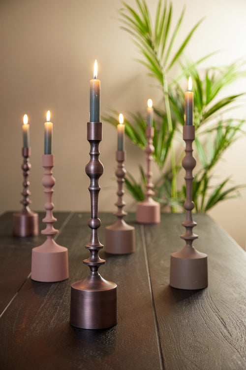 Light & Living - Kandelaar SHEVA - Ø10x42cm - Brons