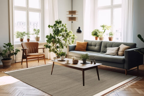 AFK Living vloerkleed Elegance - handgemaakt - 80% wol - 20% katoen - 200 x 290 cm