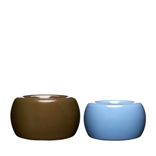 Hübsch potten Maru - ijzer - ø31xh18cm/ø27xh16cm