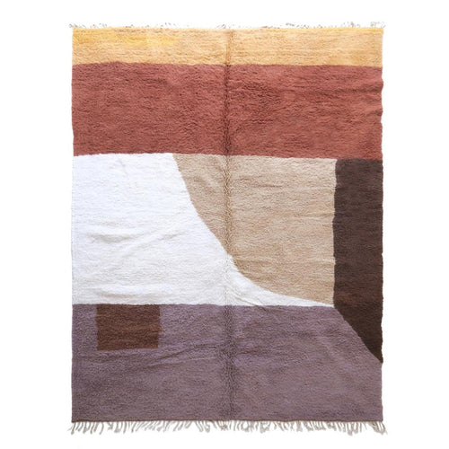 AFK Living vloerkleed Berber - handgemaakt - Wol - 300 x 402 cm