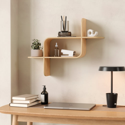 Umbra wandplank Montage - 64 x 48 x 16 cm - Naturel