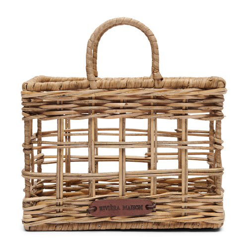 Rivièra Maison Rustic Rattan Bag Napkin Holder - Rattan Pitriet - Naturel - vtwonen shop