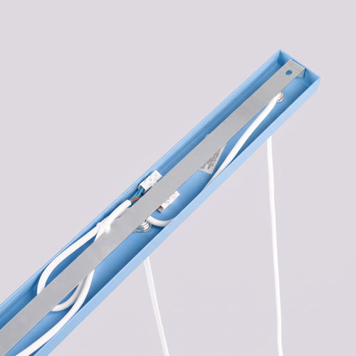 Sollux Lighting Hanglamp RAYO 3L azuurblauw - 45x6x98cm