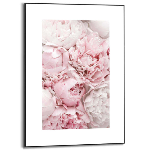 Reinders Pink Peonies schilderij -  roze - woonkamer - 70x50cm