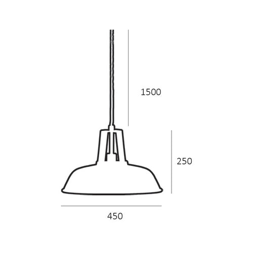 Artdelight Hanglamp Nero - Zwart