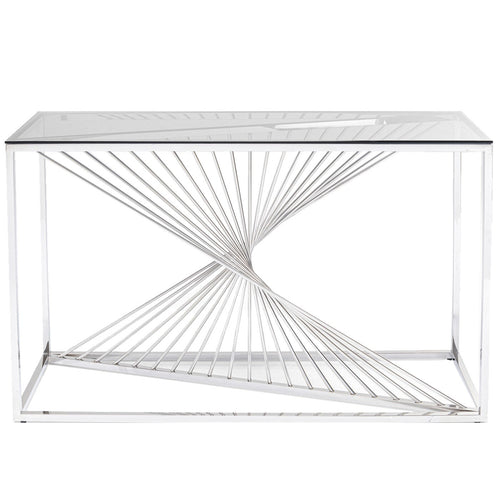 Kare Design Console Laser 120x40cm zilver - vtwonen shop