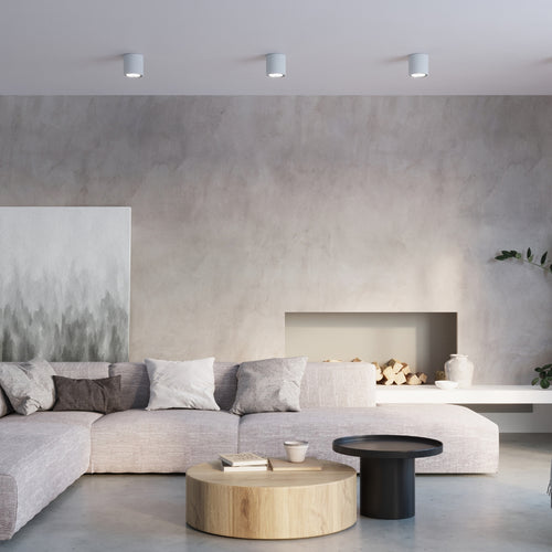 Sollux Lighting Plafondlamp CULLO beton - 14x14x14cm