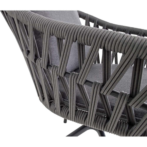 Lesli Living bistrostoel Aspetto - grijs - 61x67x74,5cm