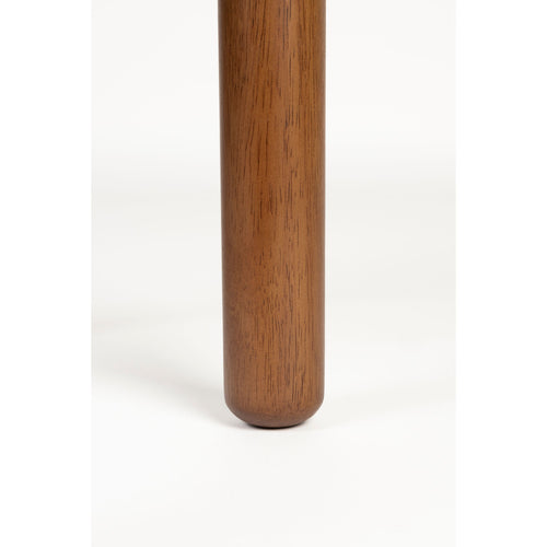 Zuiver Storm Salontafel Rond 60 cm Hout Walnoot - Bruin