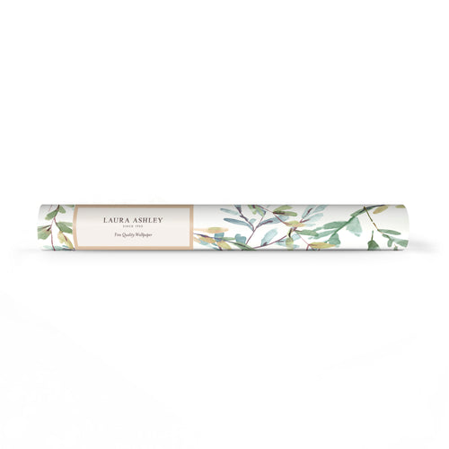 Laura Ashley Vliesbehang - Brayton Leaves Fresh Green