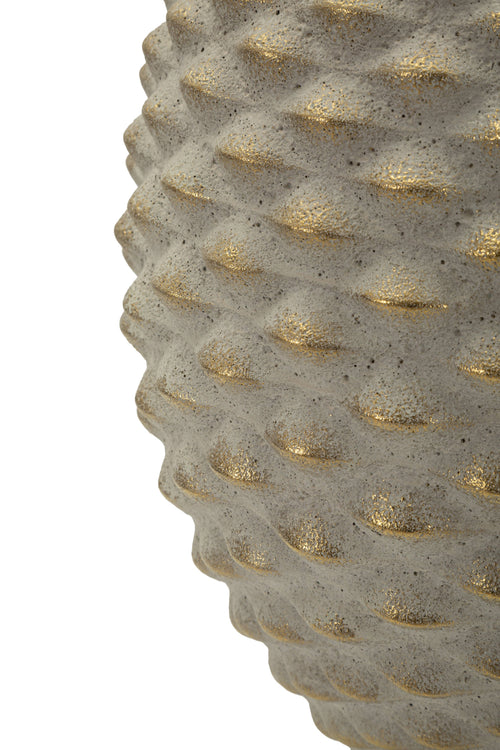 Mauro Ferretti vaas - Ø 29,5x36 cm - beige