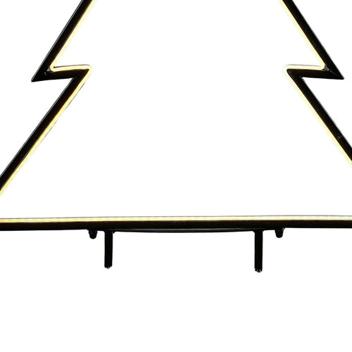 Luca Lighting Garden d'Light Kerstboom Tuinsteker - Kerstversiering Buiten met Warm Wit LED Licht - Kerst Decoratie met Timer en 8 Lichtstanden -