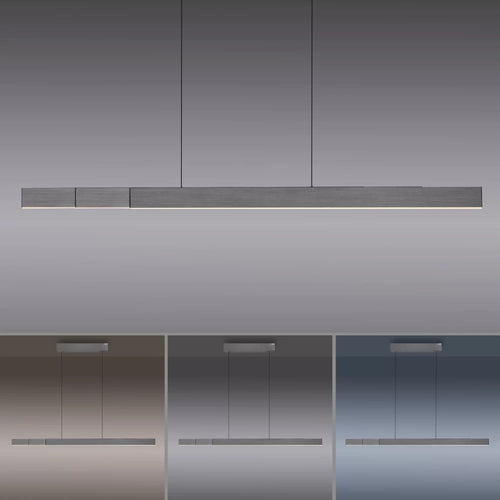 Neuhaus PURE hanglamp e-Lift - 3 lichts - 200  x 240   cm - antraciet - vtwonen shop