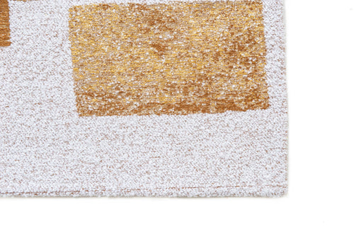 vloerkleed 9357 Nuggets - Geel - 80 x 250 cm