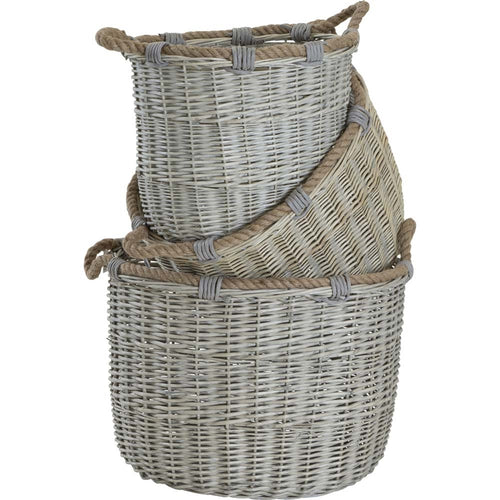 Lesli Living mand Willow - grijs - 41×31x34cm