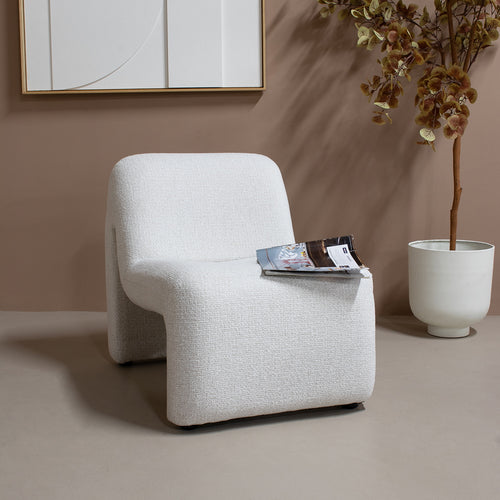 DÉJA Living Fauteuil Jade - Stof - Off-White - vtwonen shop