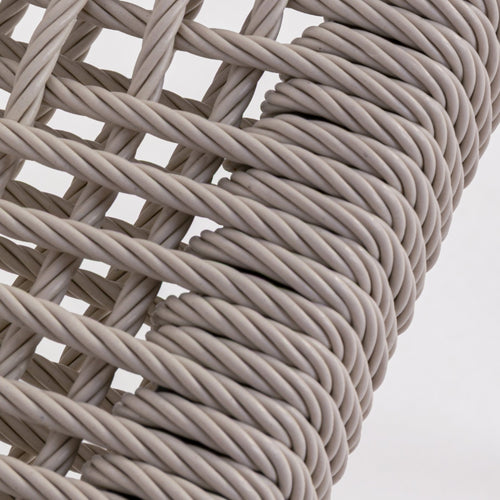 Kare Design Tuinstoel met armleuningen Palma creme