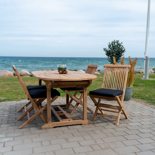 Artichok Seff Uitschuifbare Tuin Tafel Naturel - 180 - 240 x 90 cm - vtwonen shop