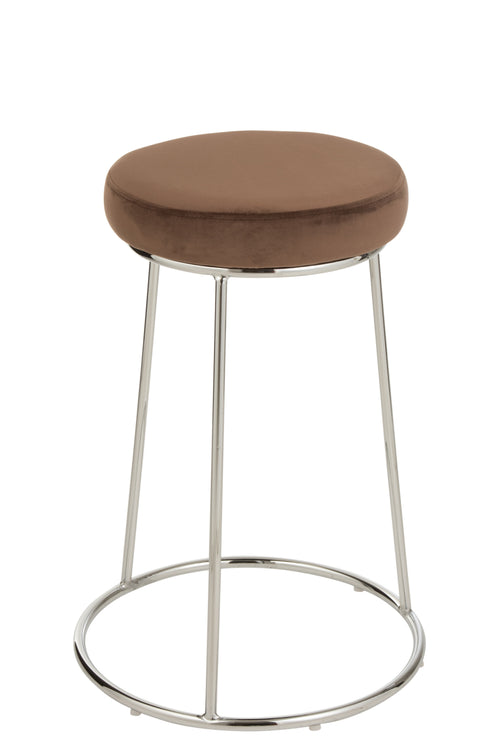 J-Line zitting voor frame - textiel - bruin