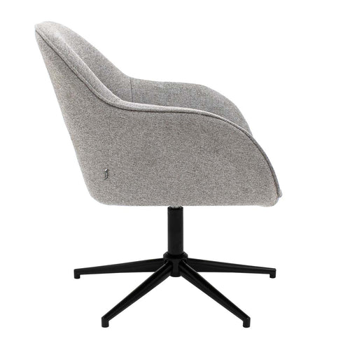 Kick draaifauteuil Lux - Grijs - vtwonen shop