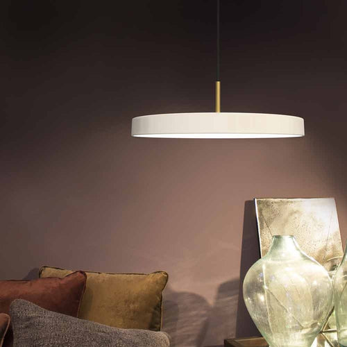 Umage Asteria Medium hanglamp pearl white - met koordset - Ø 43 cm - vtwonen shop