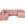 Cosmopolitan Design Panoramische hoekbank links Nolio 6-zits, chenille terracotta - 252x342x72cm