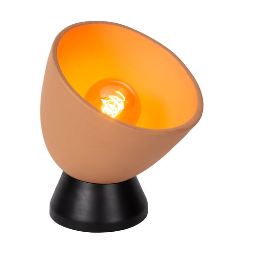 Atmooz tafellamp Rota - zwart - Ø 25 x H 26 cm - E27