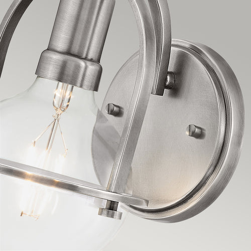 Elstead Hinkley Somerset Wandlamp Geborsteld Nikkel