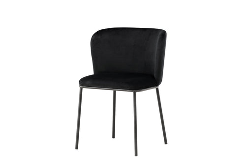 Rebellenclub Eetkamerstoel Ika - Set van 2 - Zwart - vtwonen shop