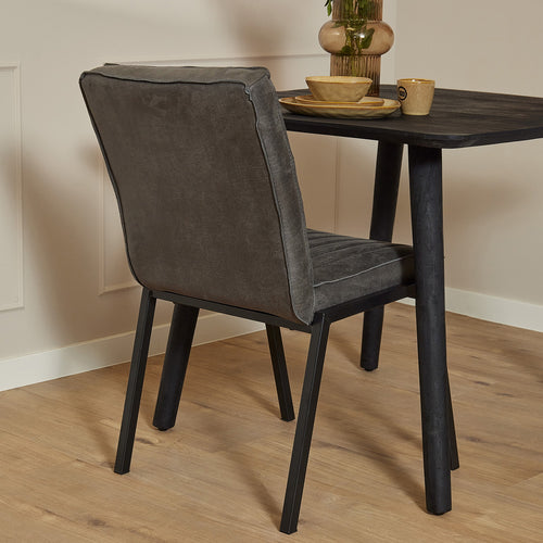 StarFurn Eetkamerstoel Tivoli - Antraciet - 52x65x88cm - vtwonen shop