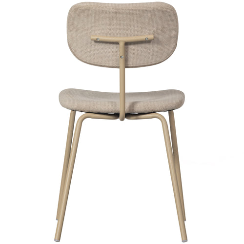 WOOOD eetkamerstoelen Link - Polypropyleen - Zand - Set van 2 - vtwonen shop