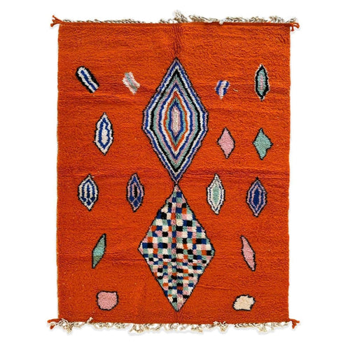 AFK Living vloerkleed Berber - handgemaakt - Wol - 160 cm x 230 cm