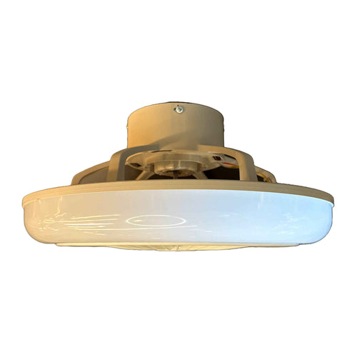 CristalRecord plafondventilator Iris - 1 lichts - 44  x 21   cm - wit - vtwonen shop