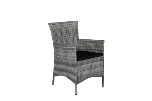 Rebellenclub Tuinstoel Shale - Set van 2 - Grijs