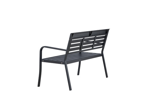 Rebellenclub Tuinbank Rost - 125x 60cm - Zwart - vtwonen shop