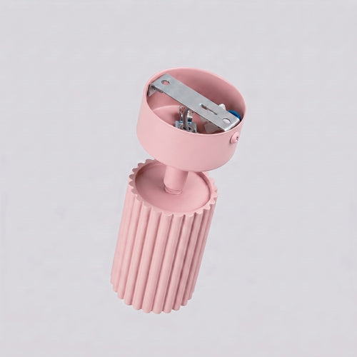 Sollux Lighting Plafondlamp KARBON 1 roze - 7x7x18cm