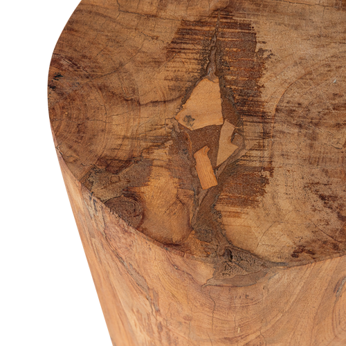 WOOOD bijzettafel Viri - Hout - Naturel - 40x35x35