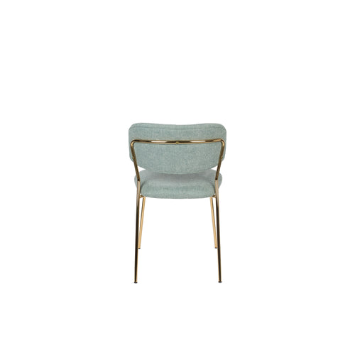 Housecraft Living Jolien Eetkamerstoelen Goud/ Lichtgroen - Set van 2 - vtwonen shop