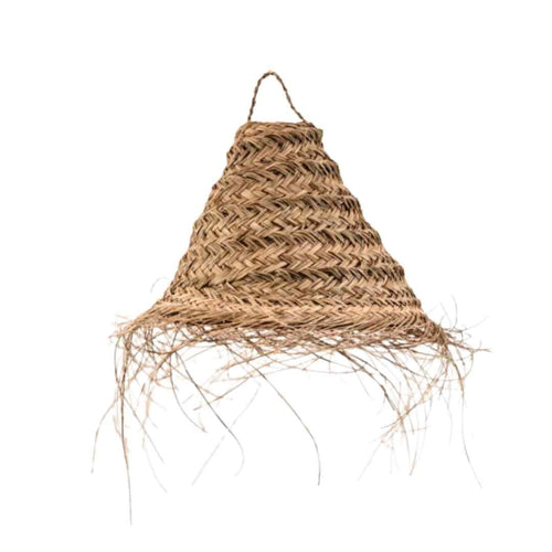 NOA MAY Hanglamp Kenza - naturel - zeegras - Ø 40 x h 40 cm