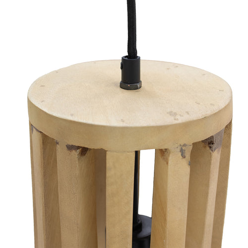 Giga Meubel Hanglamp Samé - Rond - Naturel - 36cm - vtwonen shop