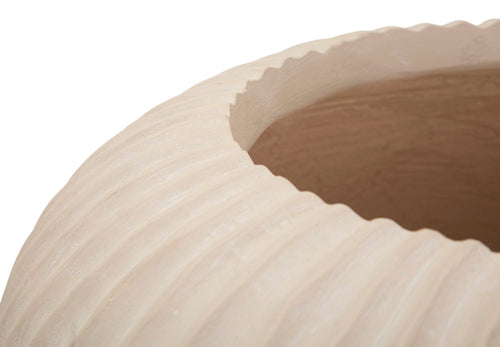 Mauro Ferretti vaas - Ø 35x18 cm - creme