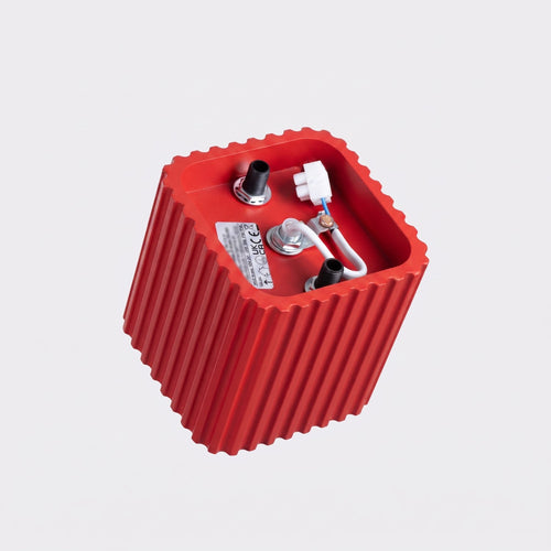 Sollux Lighting Plafondlamp RIFF 1 rood GU10 - 10x10x10cm