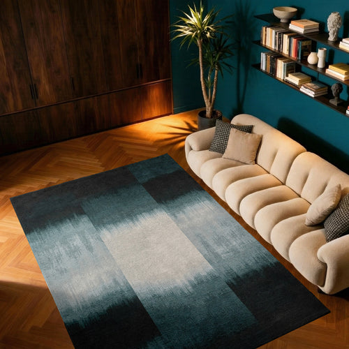 Louis De Poortere vloerkleed Deep Water - blauw - 140x200cm