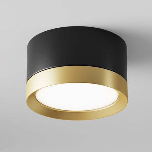 Maytoni plafondlamp Hoop - Zwart - 8.5x8.5x5 cm